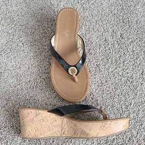 AE wedge sandals
